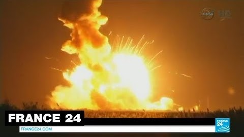 Antares rocket explodes seconds after lift-off