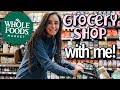 GROCERY SHOP WITH ME! (whole foods + farmers market)