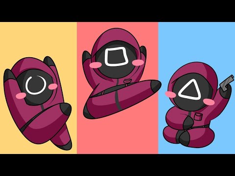 오겜 진행요원의 일상 [Squid Game Pink Soldiers daily life]