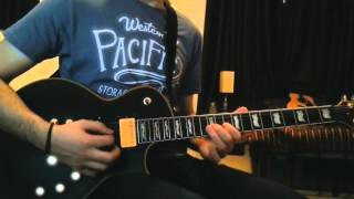 Arch Enemy - Nemesis ( Guitar Solo Cover )