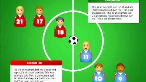 Football Team Shapes for PowerPoint