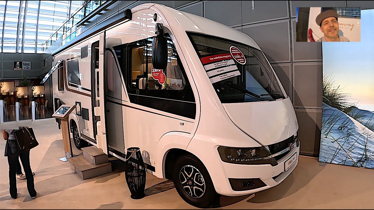 Bürstner Lyseo I 744 Motorhome RV Camper Van Burstner harmony Hymer Fiat walkaround + interior V1701