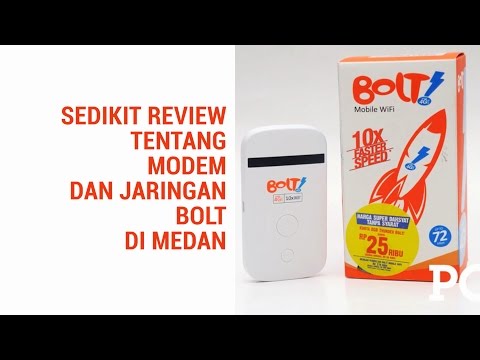 Unboxing/Review Modem Bolt ZTE MF90 4G LTE di Medan