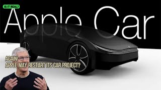 Apple may restart its car project and collaborate with emerging American carmakers?