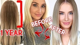 HOW I TRANSFORMED MY HAIR IN 1 YEAR!! | Lauren Curtis
