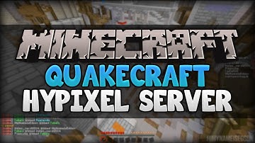 Minecraft Quakecraft - Hypixel Server - So Bad! Feat. Poet, Fabe & Huck!