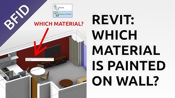 Determine Which Material Has Been Painted on a Surface in Revit