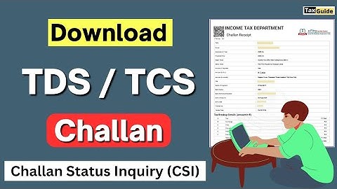 TDS challan kaise download kare? TDS Receipt | How to Download TDS Challan (2024) | View TDS Challan