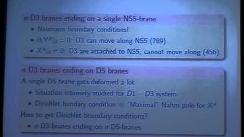 Davide Gaiotto - S duality and boundary conditions in N=4 SYM