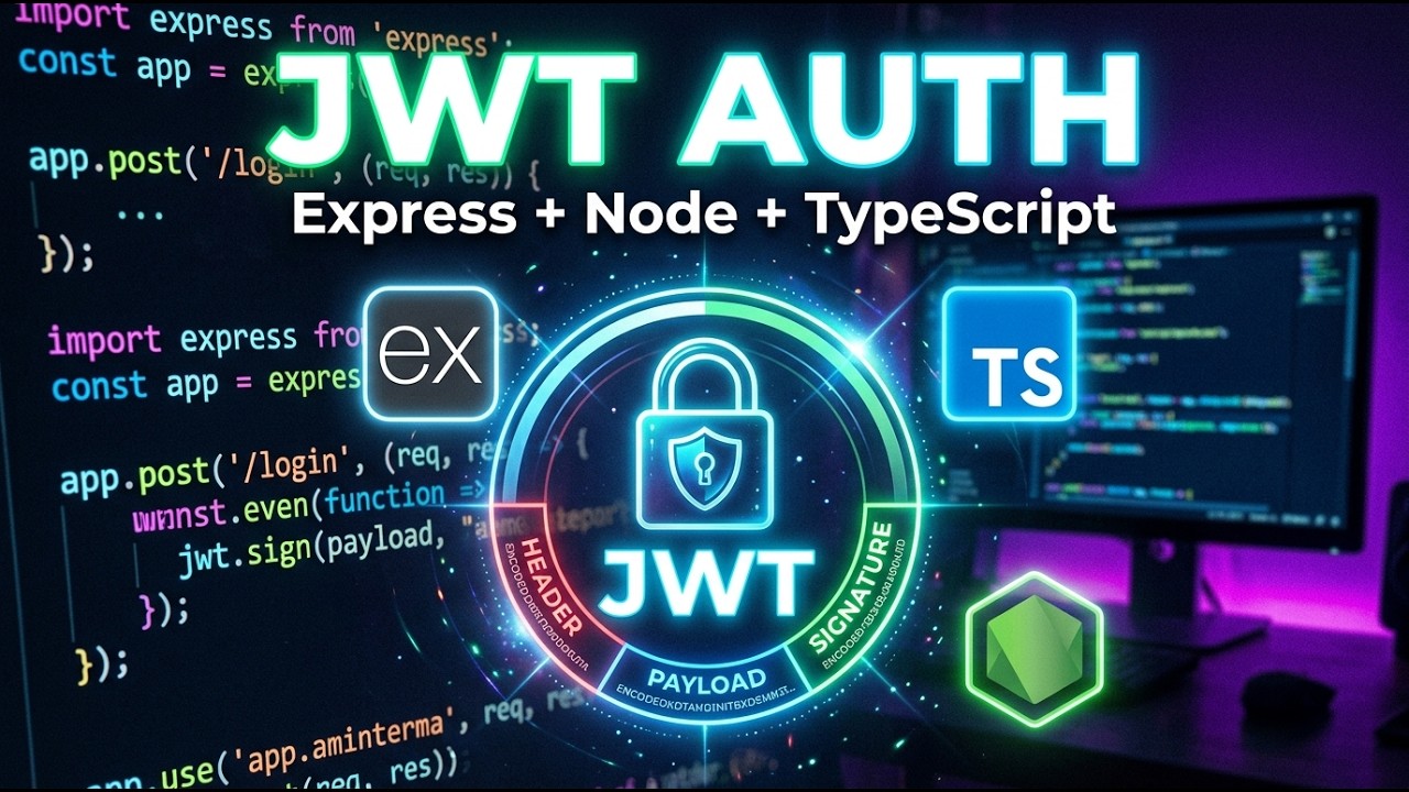 JWT Authentication with Node.js, Express & TypeScript (REST API ...