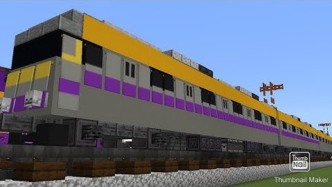 Minecraft 1:1 Scale LRTA 2000 Class Megatren Tutorial