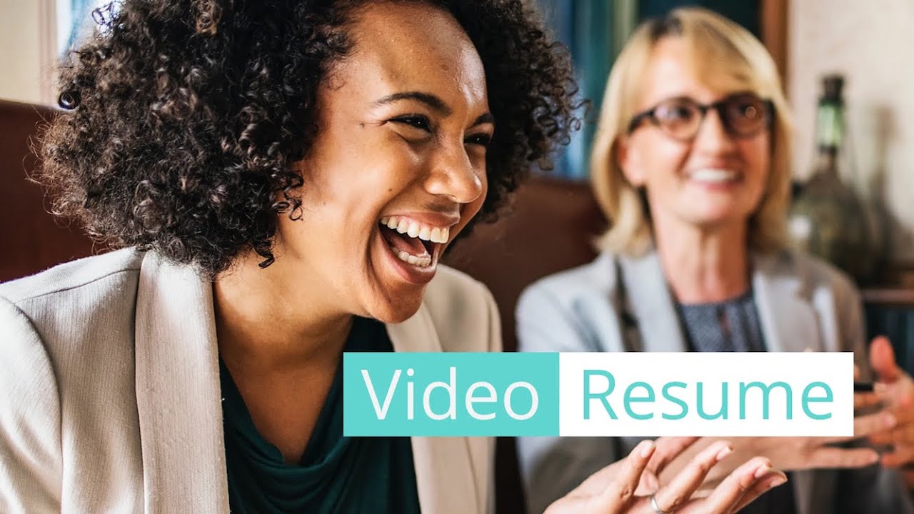 how to make a good resume video