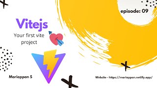 Vitejs - Your first vite project
