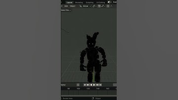 FIXED IT #fnaf #3d #springtrap #animation #3dmodel #jumpscare ##fixed