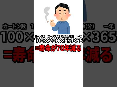 タバコを1日100カートン吸ってるVtuber #shorts