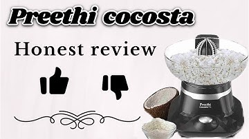 Preethi cocosta | how to scrape coconut | kitchen tricks | electric coconut grater | kitchen hacks