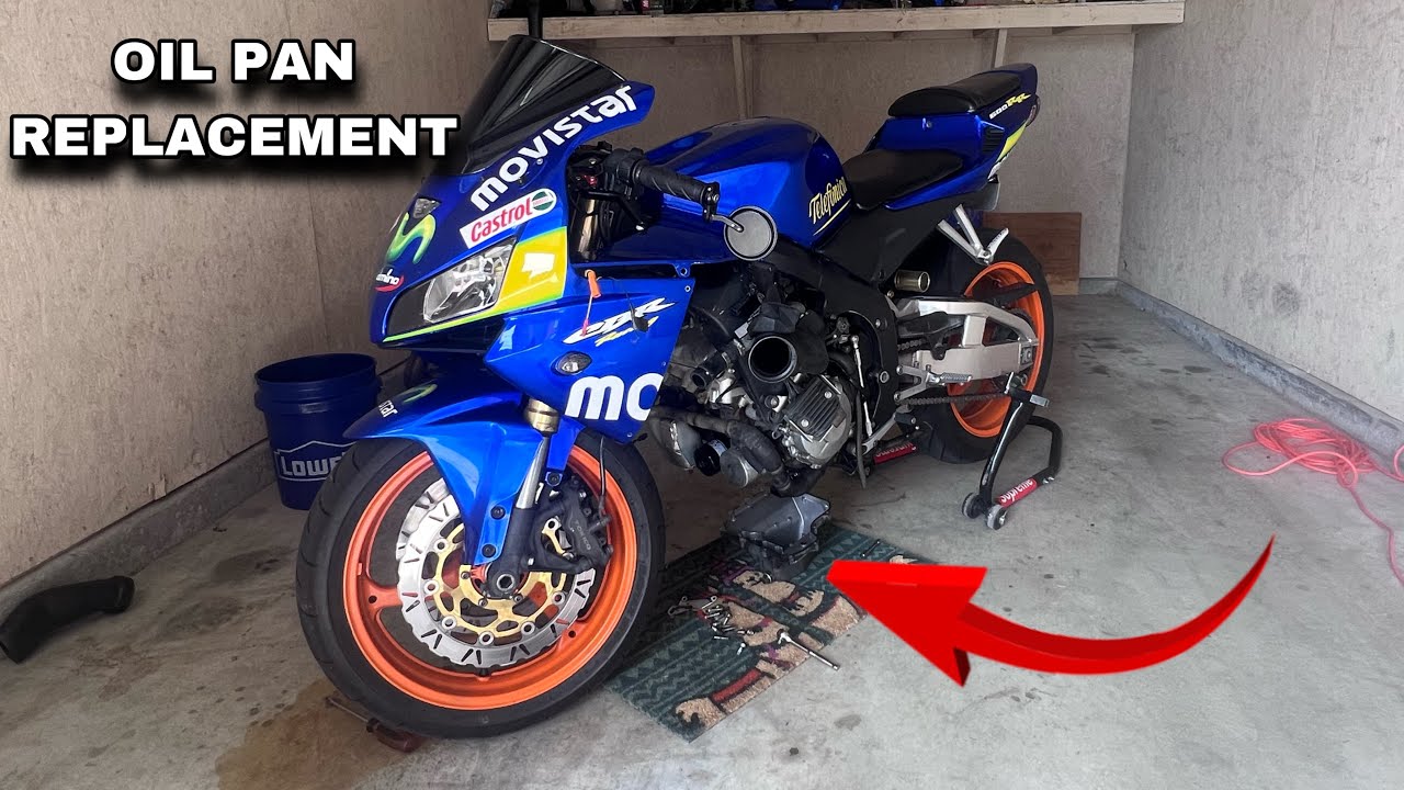 CBR 600RR 0306 Oil Pan Hairline Crack ⚠️ Steps to Replace & Fix Part 1. YouTube