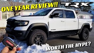 Ram TRX LONG TERM REVIEW!  After 1 YEAR does the TRX live up to the HYPE?