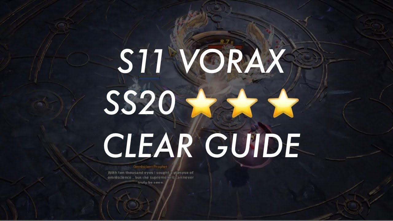[Torchlight: Infinite SS11] Supreme showdown 20 3 Star Boss guide