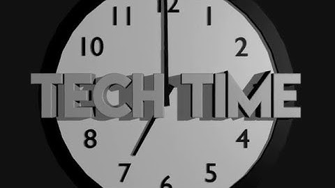 Tech Time Intro - BY JetixFX