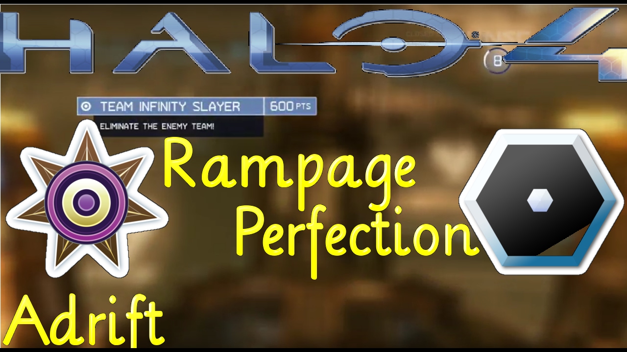 Halo 4 [Xbox 360] - Rampage Perfection - Team Slayer on Adrift - YouTube