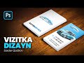 Vizitka dizayn tayyorlash | Business Card Design in Photoshop | Photoshop darslari | Фотошоп дарслар