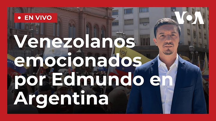 Javier Milei recibe a Edmundo González en Buenos Aires