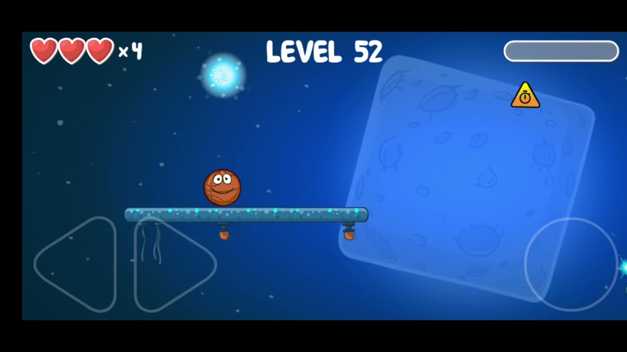 Red ball 4 level 52 vs blue ball 🎱||
