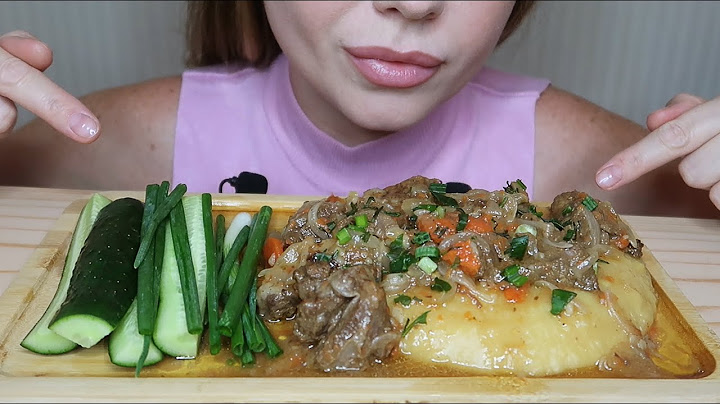 🍛/ASMR/ Гороховое Пюре/ Зажарка из Говядины с Овощами/ Звуки Еды
