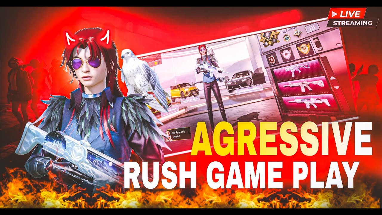 BGMI LIVE AGGRESSIVE GAMEPLAY || MASTER 3.5 UPDATE ONLY PUSH - YouTube