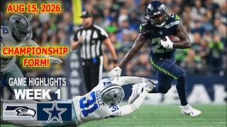 Dallas Cowboys vs Seattle Seahawks | Game Highlights | NFL Week 1 | NFL Preseason 2026