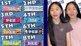 Every PEZ Flavor Ranked! | Janet and Kate