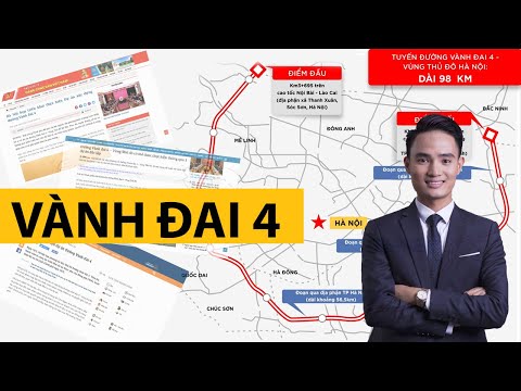 Video [TẤT TẦN TẬT] quy hoạch dự án đường vành đai 4 Hà Nội... - youtube