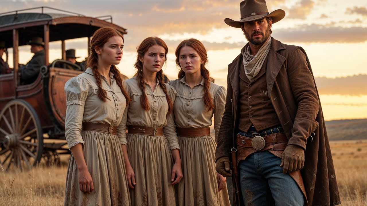 The Cowboy Rescued Three Sisters From Outlaws, The Eldest Said, 
