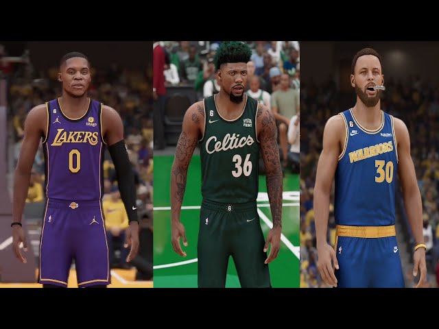 NBA 2K23 2022-2023 Jersey Pack (Classic, Statement, City) for 2K22