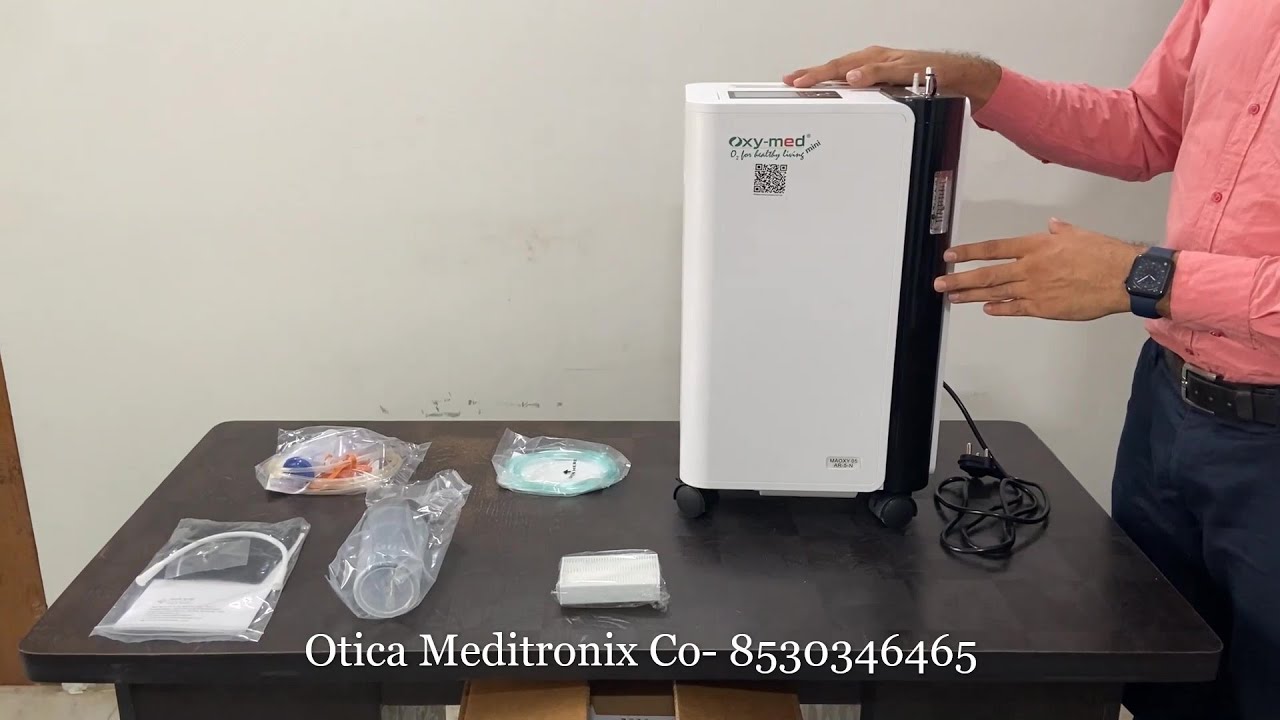How to use Medical Grade Oxygen concentrator Oxy-med 5 LPM Best Oxygen