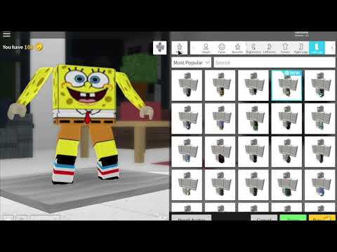 How To Become Spongebob Squarepants In Roblox Robloxian High School Youtube - how to be spongebob in robloxian high school youtube