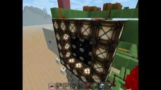 Minecraft: 9 digit lock using pistons