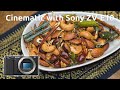 Frutos secos fritos con hierbas tailandesas · Filmado con la Sony ZV-E10