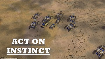 Act On Insinct Mod V1.95 - GLA Stealth General vs Hard AI / Stealth Tank At The Ready