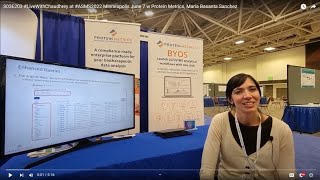 S03E203 #LiveWithChaudhrey at #ASMS2022 Minneapolis June 7 w Protein Metrics, Maria Basanta Sanchez