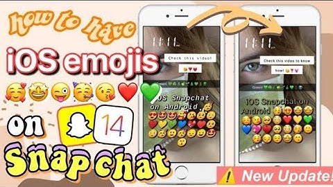 HOW TO CHANGE SNAPCHAT EMOJI TO IOS IN ANY ANDROID (APP CLONER NOT NEEDED, NO ZFONT)
