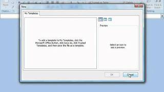 Excel 2007 Tutorial Creating New Workbooks Microsoft Training Lesson 2.2
