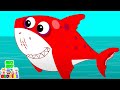 Scary Flying Shark | Halloween Shark Song | Scary Nursery Rhymes and Kids Songs | Spooky Videos