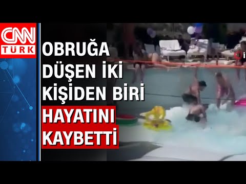 İsrail'de havuzda obruk oluştu