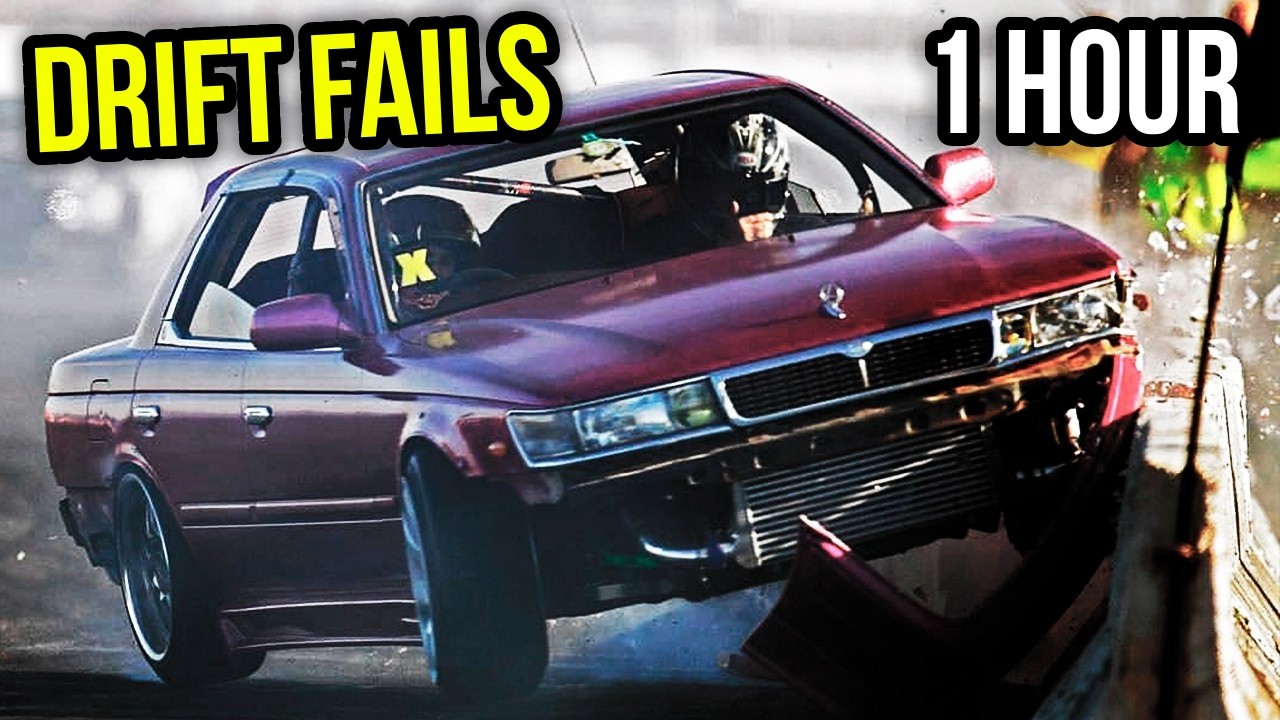 1 HOUR💥DRIFT CRASHES & FAILS