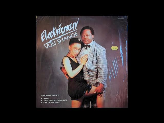 Vusi Shange - Electricman LP (South African bubblegum/boogie/funk, 1990)