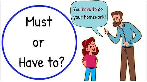 What’s the Difference Between Must and Have to? Must and Have to for Obligation