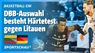 Litauen - Deutschland Highlights Eurobasket 2025 Sportschau