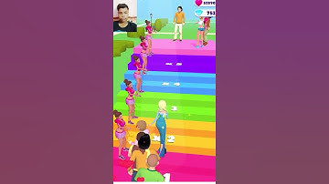 Makeover Run 🍜🍠🥙 IOS Android All Levels Gameplay Game Levels #42 AIFY9 HDYDW